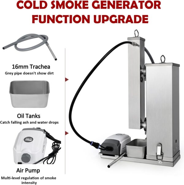 16 Hours Cold Smoke Generator